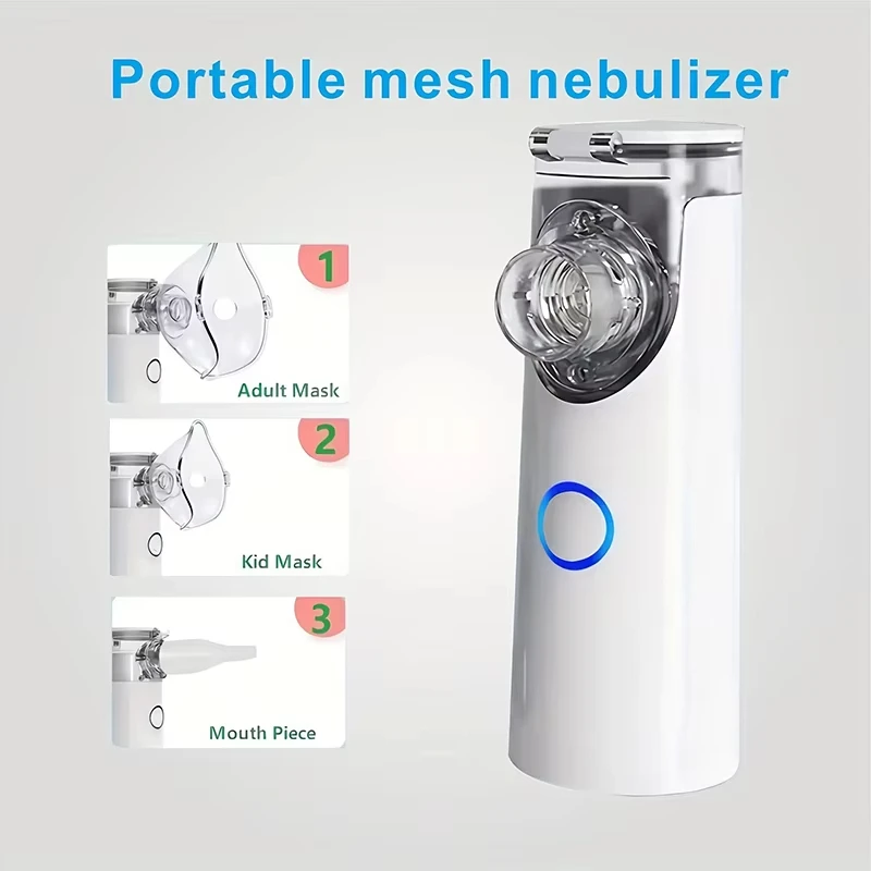 Mesh Nebulizer Medical Nebulizer Asthma Inhaler Spacer For Kids Adults