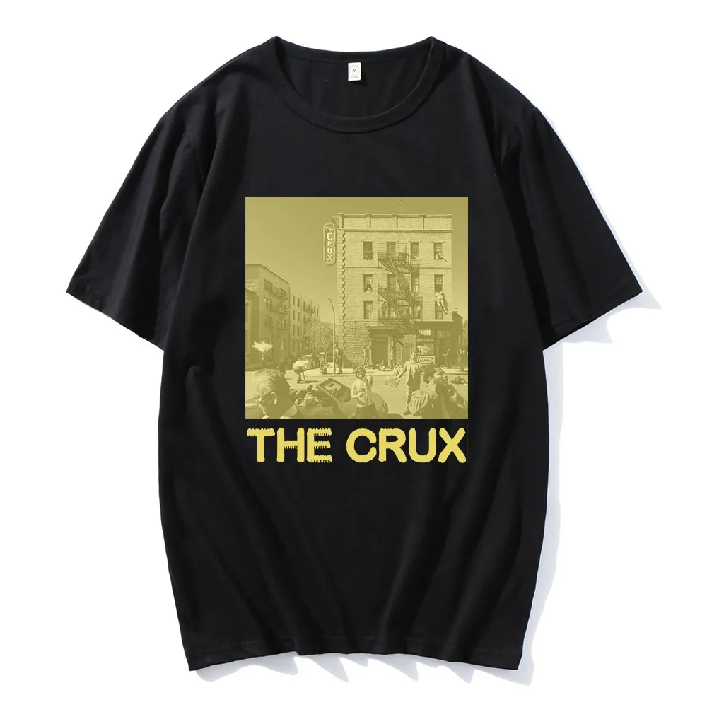 Das Crux T-Shirt Djo 2025 Neues Album Grafik-T-Shirt Baumwolle Kurzarm Lose T-Shirt Unisex Streetwear Hip Hop Sänger Print T-Shirt