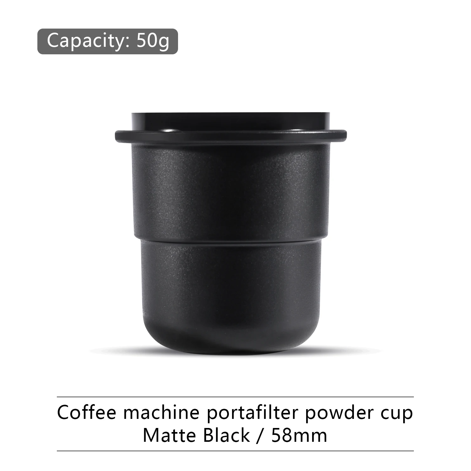 Stackable Reusable Coffee Dosing Cup - Practical & Easy-to-Clean Coffee Tool Accessory
