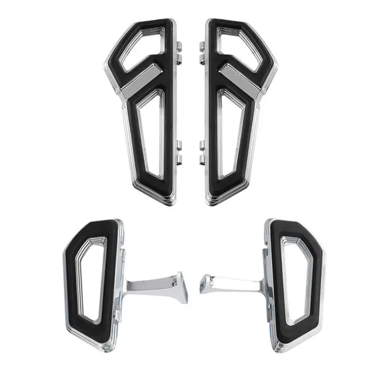 

Motorcycle Driver & Passenger Floorboards Footboards For Harley Touring CVO Limited Road Street Electra Glide 2000-2023