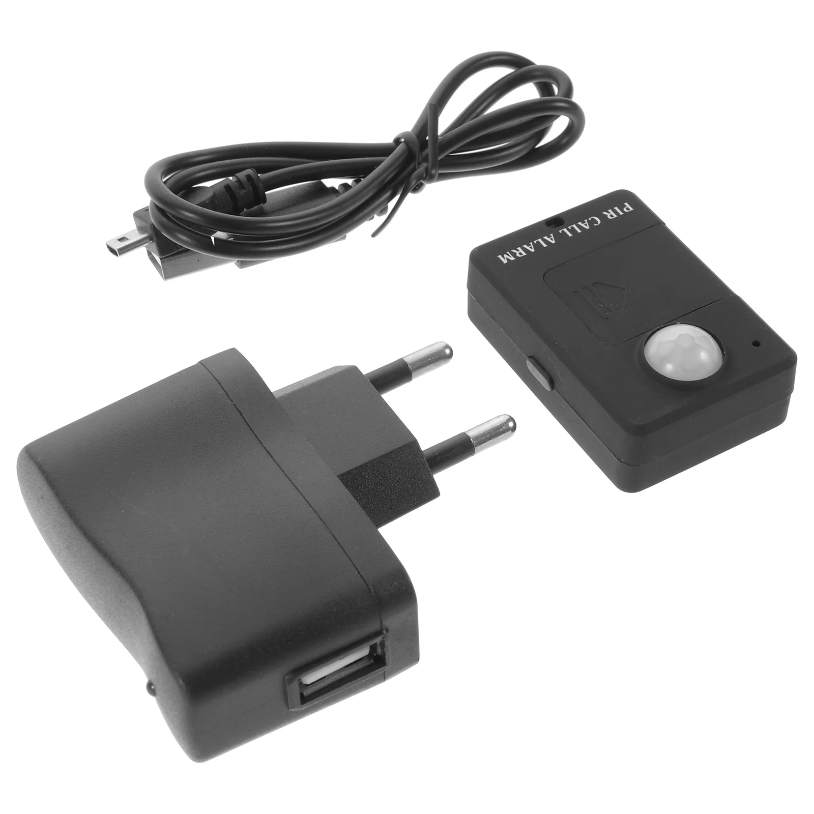

Sensor Wireless GSM High Security Alarm with EU Plug for Store Warehouse Factory (Black)