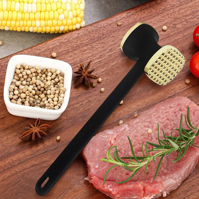 Steak Hammer,Meat Hammer,Meat Tenderizer,Home Practical Food Hammer,Kitchen Meat Mallet,Meat Pounder Flattener,Non-Slip Grip Meat Hammer, Size: 1pc