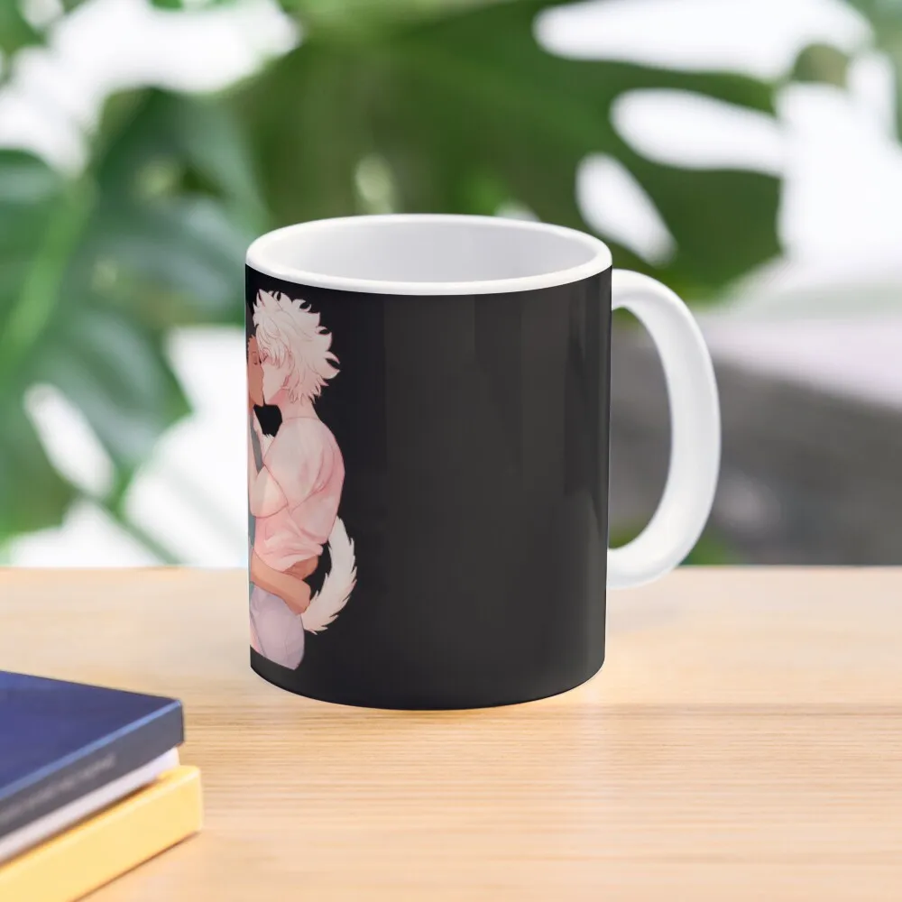 

Killugon puppy x kitty Sticker Coffee Mug Cups Set Thermo Cups To Carry Mug