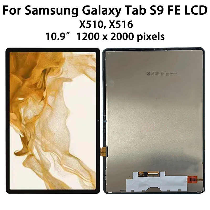 Samsung Tab S9 FE, X510, X516B, SM-X510, SM-X516B, 10.9 in