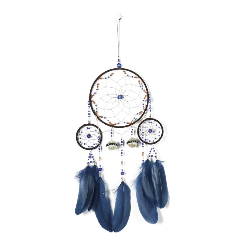 

Creative Nordiced Styles Feather Handmade Woven Dream Catchers Wall Decoration Dreamcatchers Room Decor Hanging Pendant