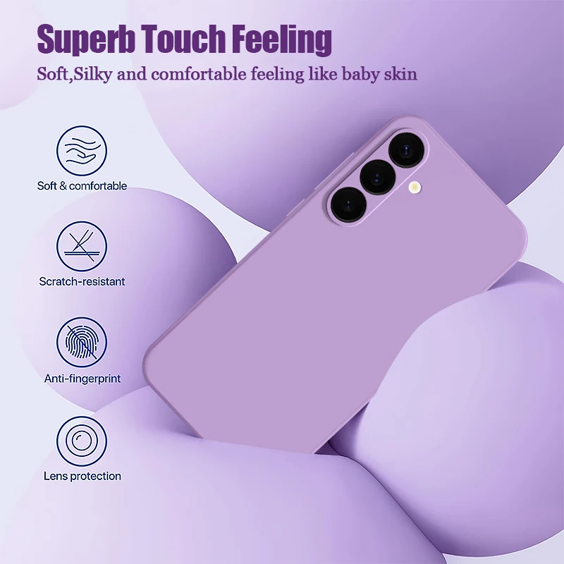 Magnetic Liquid Silicone Phone Case with Magsafe Wireless Charging Compatibility