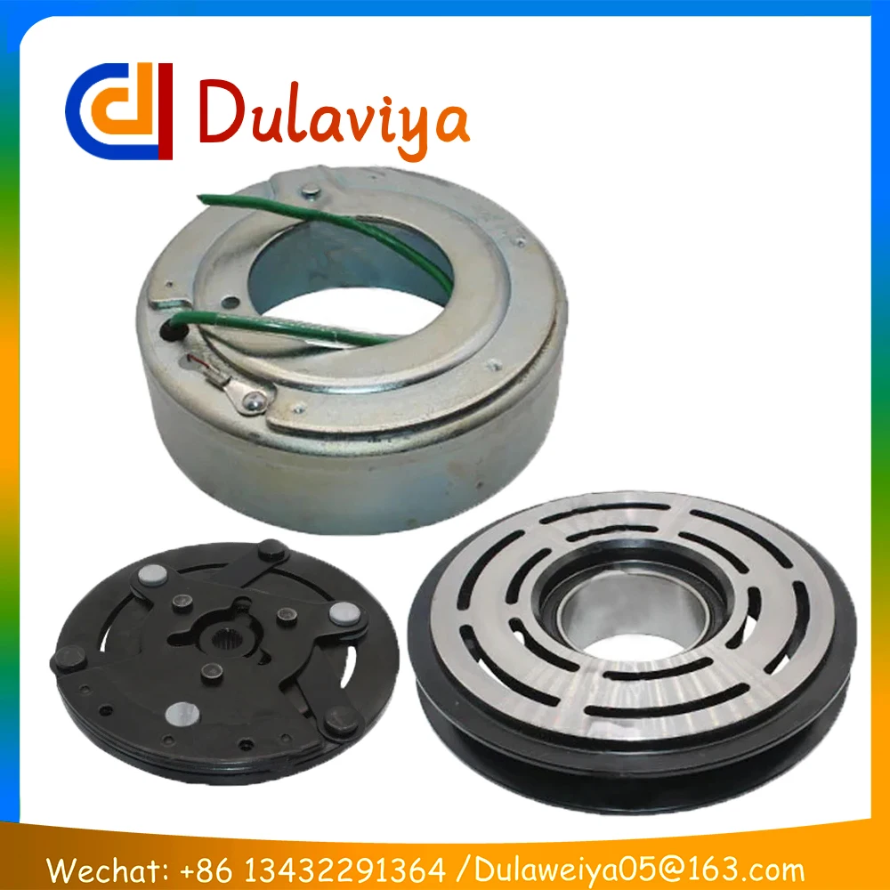 A/C Compressore Frizione Puleggia Msc90Ta Per Mitsubishi Canter Rosa Bus Fuso Camion Akc200A165 Akc200A251 Muslimatack200A274B