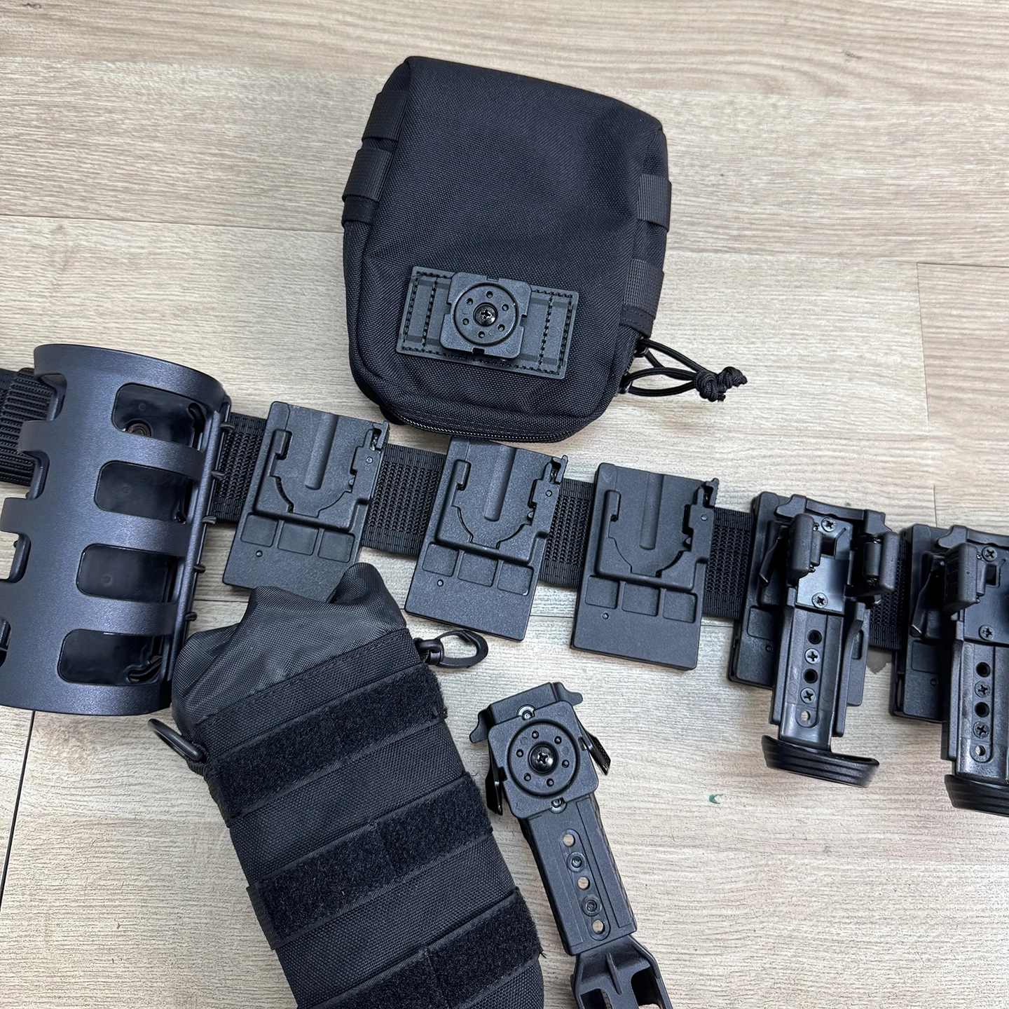 8Pcs Tactical Quick-Release Belt Set