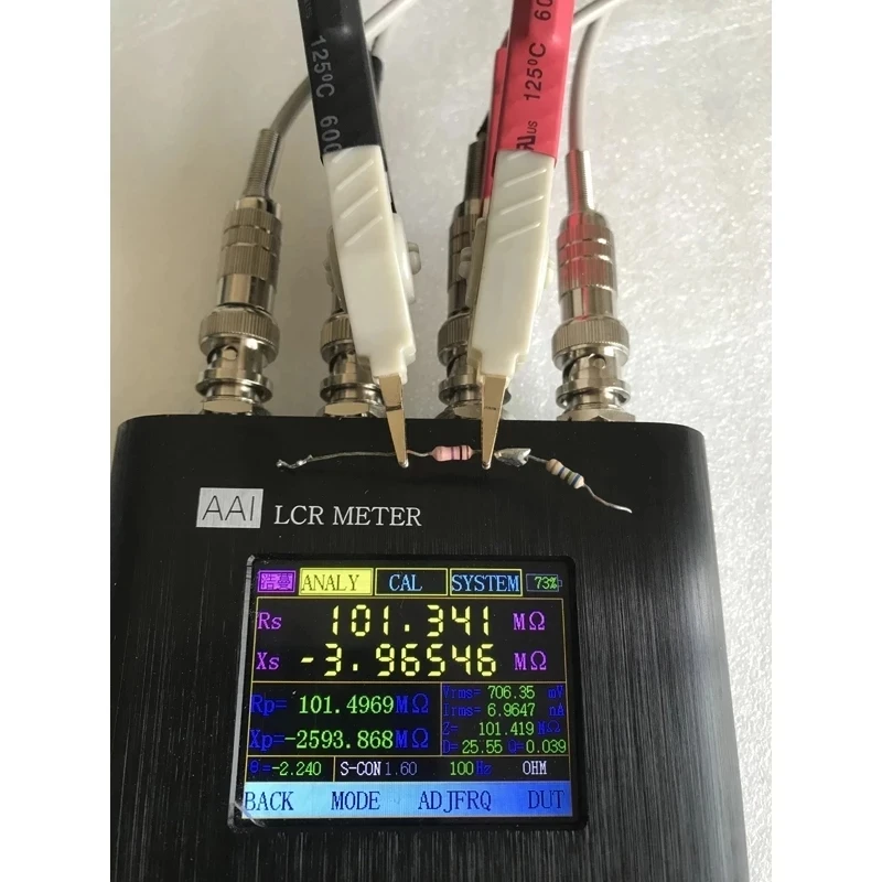 0.05% LCR    긮 ǰ ׽, 50Hz-100/200/300khz PCB ¶ º ׽ + 2000mAh ͸