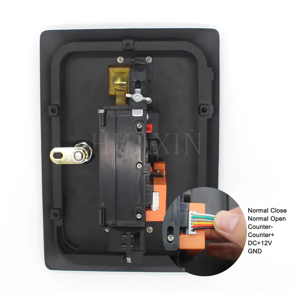 MAME Jamma 아케이드 게임기 프로젝트용 다리미 아케이드 코인 문짝, 12V 비교 수용 지지대, 모든 20- 29mm 코인  토큰-Freehip.co.kr