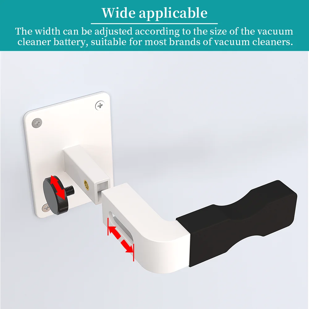 Adjustable Universal Vacuum Cleaner Wall Mount Stand with Strong-Bearing Support