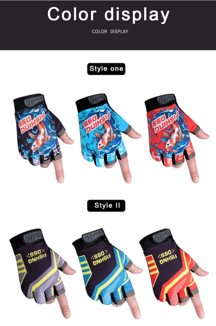 Guanti Da Pesca Senza Dita Impermeabili E Anti-UV - Unisex Per Uomo E Donna | Design A 3 Dita | Massima Presa E Traspirabilità - Foto 3