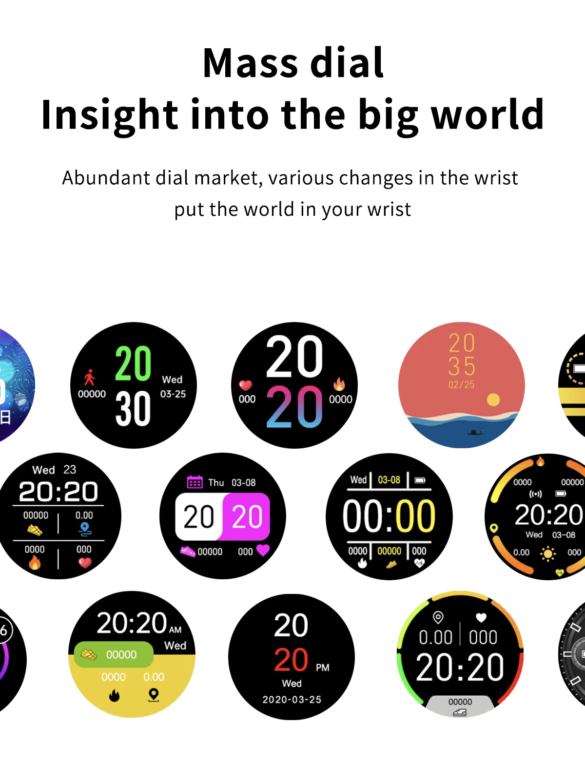 2022 Fashion Smart Watch Ladies Heart Rate Blood Pressure Multifunctional Sport Watch Men Woman Waterproof Smartwatch Women