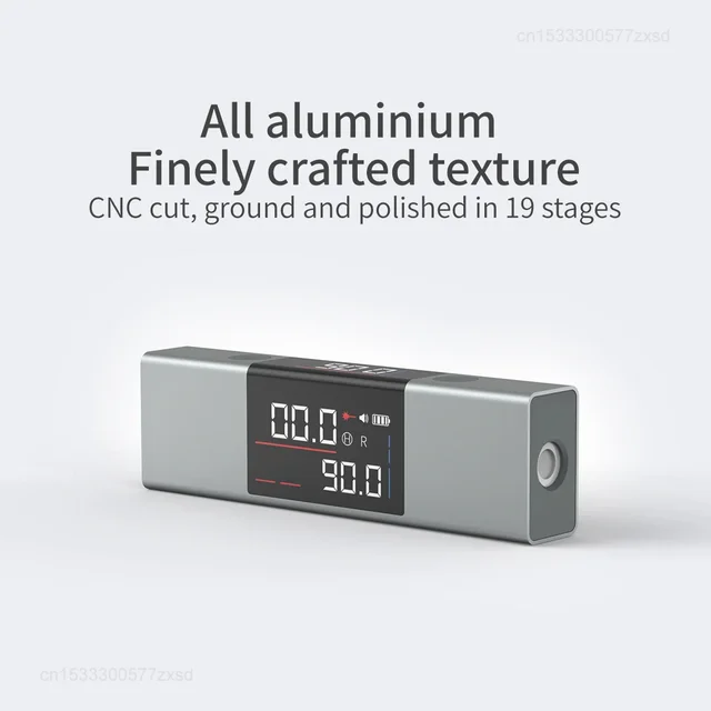 DUKA ATuMan LI1 Laser Protractor Digital Inclinometer Angle Measure 2 in 1 Laser Level Ruler Type-C Charging Laser Measurement 3
