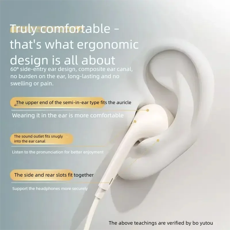 Auricolari Cablati da 3,5mm In-Ear con Suono HiFi e Bassi Potenti, Chiamate Hands-free per Samsung, Xiaomi, OPPO e Tutti gli Smartphone - Image 6