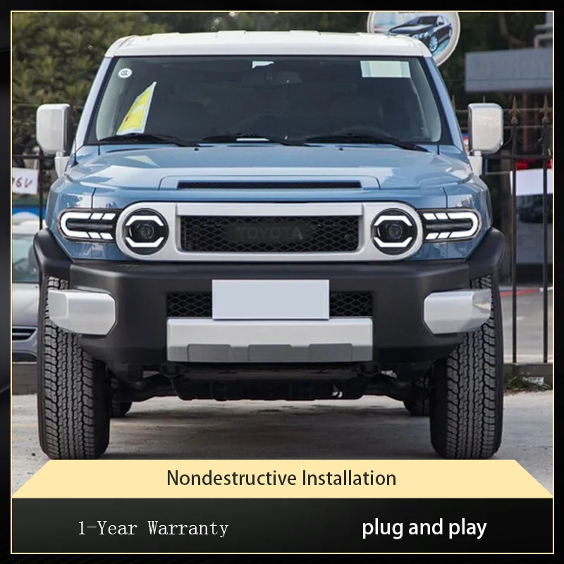 FJ クルーザー 2007-2017 LED カーライト DRL 🎂 【ラテックス】 対応