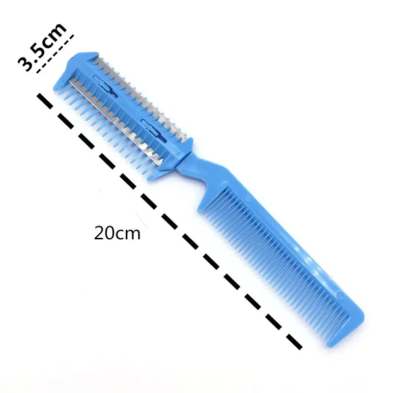 Pet Hair Trimmer Comb Cutting Cut Dog Cat With 2 Blades Grooming Razor Thinning Hairbrush Comb Products For Cats 2