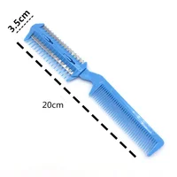 Pet Hair Trimmer Comb Cutting Cut Dog Cat With 2 Blades Grooming Razor Thinning Hairbrush Comb Products For Cats 2