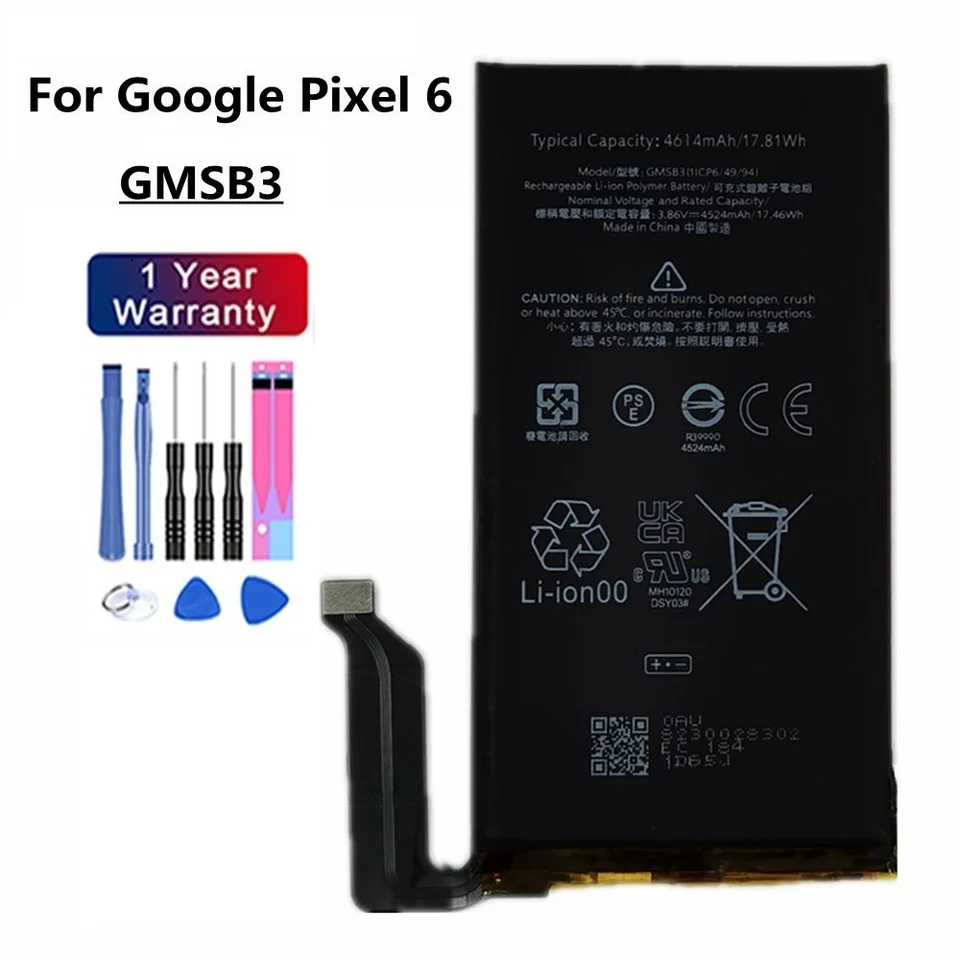 Batería Compatible Con Google Pixel 5 Gtt9q Gtb1f | Meses sin interés
