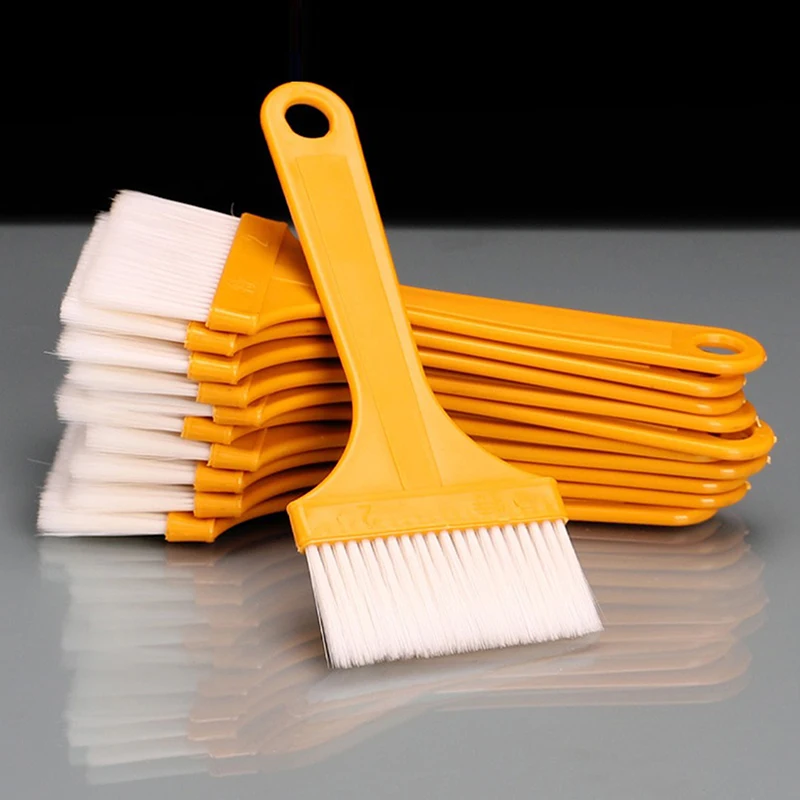 3Pcs Barbecue Brush Split Type Cake Baking Pastry Cooking Oil Brushes High Temperature Resistant Plastic Handle BBQ Kitchen Tool