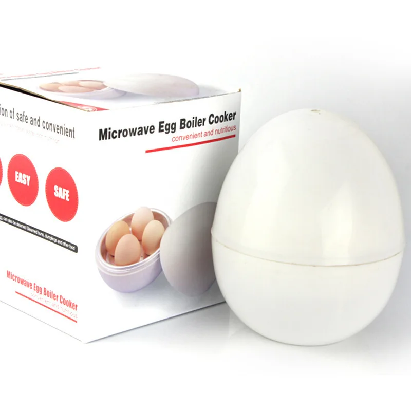 Egg Cooker Microwave Egg Steamer Boiler 4 Eggs Capacity