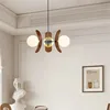Phosphorescent Chandelier Bauhaus Colourful Acrylic multi-head light restaurant living room bedroom dining table art orange lamp 2