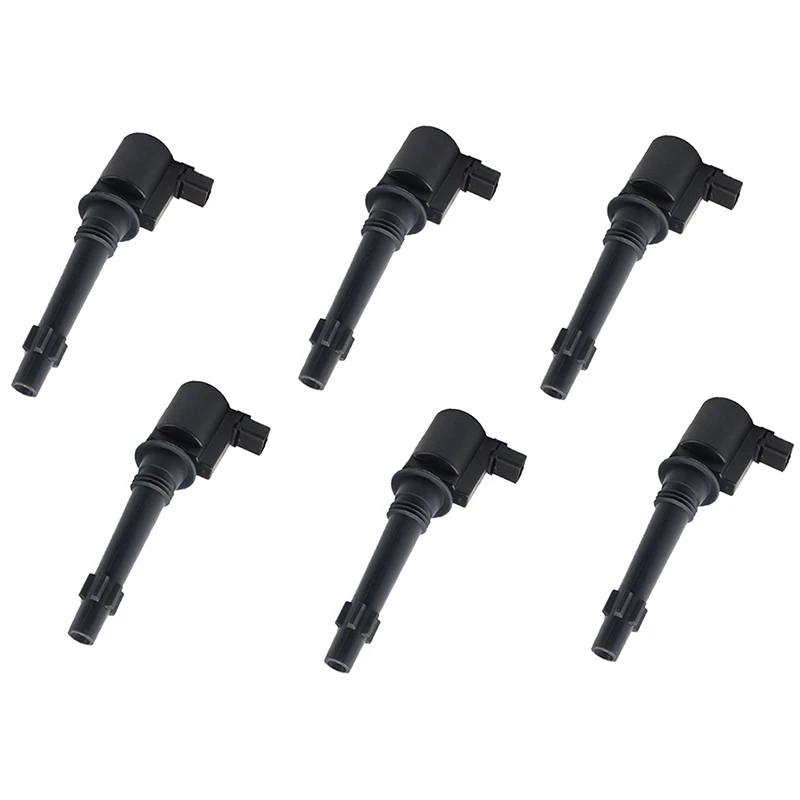 

6PCS Ignition Coil Coils for Ford BA BF Falcon 6 CYL INC XR6 &