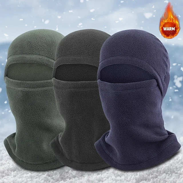 Outdoor Function Wind Mountaineering Skiing Cold  Pullover Cap Windproof Full Face Mask Neck Protection Integrated Sport  Face
