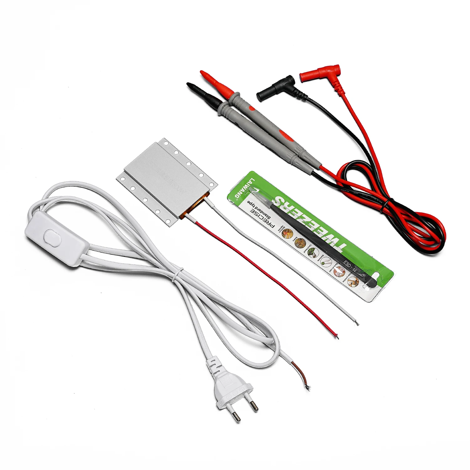 1000V 20A Tip Multimeter Test Probe/Lead Station Combo for Digital Multimeters such as Fluke Testers