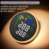 2024 Wrist Blood Pressure Monitor LED Digital Screen Heart Rate Monitor Intelligent Voice Broadcasting Rechargeable Home Medical 6
