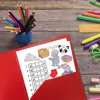 29*23.5cm Plastic Folder With 2 Pockets Business Card Slot School Examination Paper Office Document Organizer Students Supplies 3