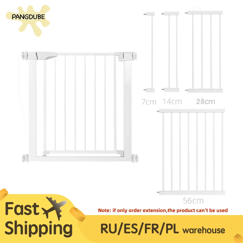 

PANGDUBE Child Safety Barrier, Baby Stair Gate, Dog Balcony Gate, Door Security, Pet Protection, Doorways Safety Fence