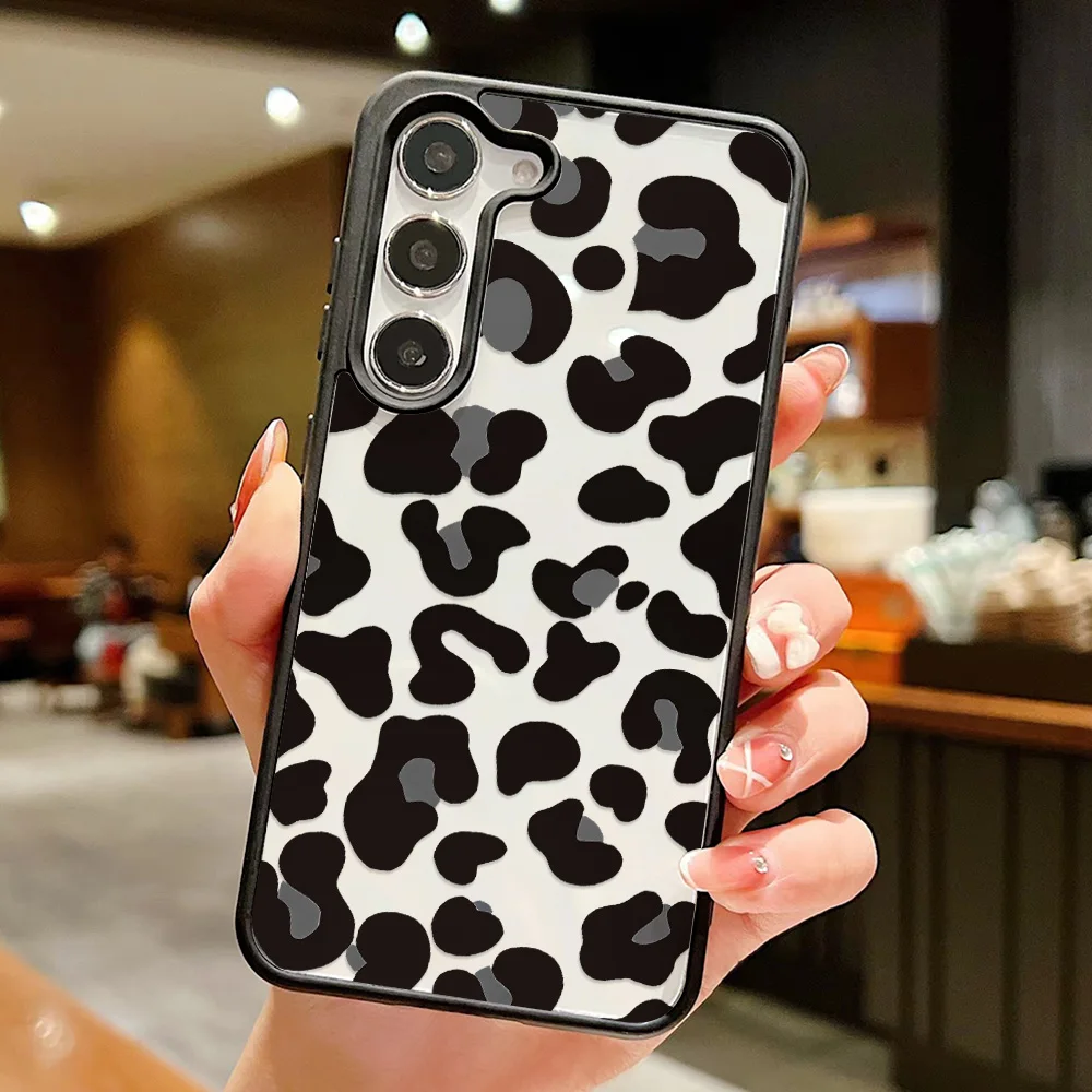 Leopard Print Matte Hard Shockproof Phone Case