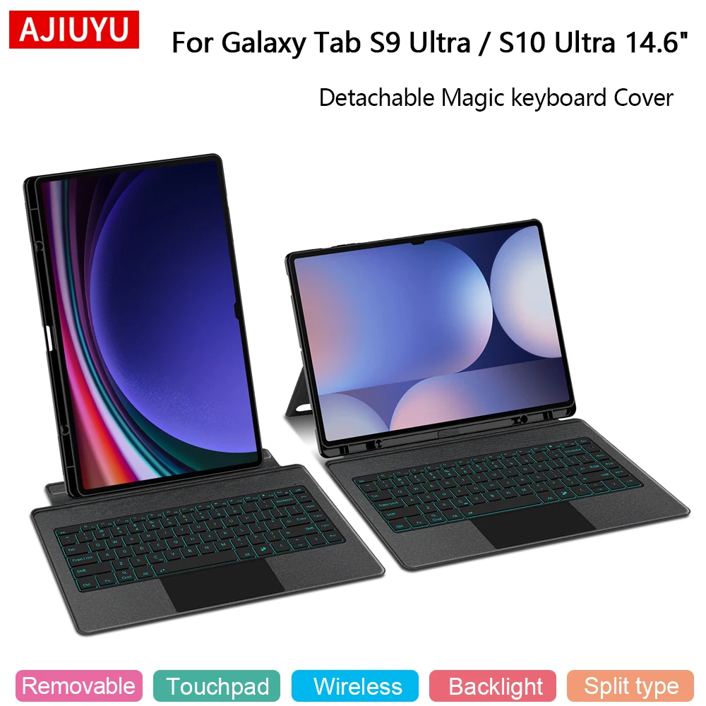 Premium Backlit Keyboard Cover with TrackPad