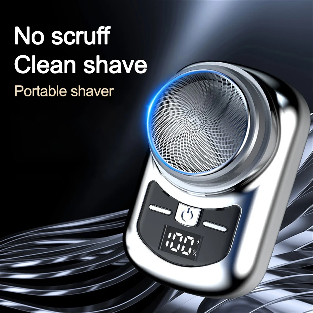 

1pcs Electric Travel Shaver For Men Pocket Size Portable Travel Car Home Razor Rechargeable Cordless Shave Face Beard Razor