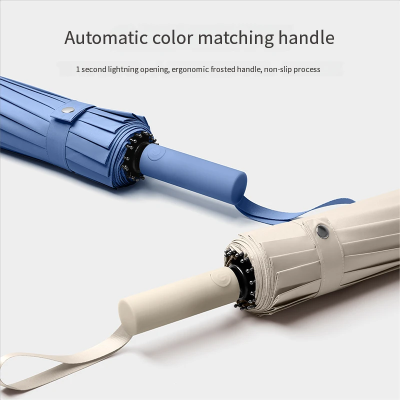 Automatic Umbrella 32 bones fully automatic umbrella for women 16 bones double keels plus enlargement for men