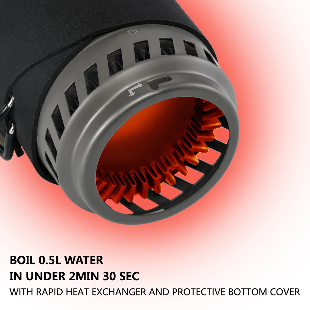 APG Portable 1400ml Cooking System Outdoor Hiking Camping Stove Heat Exchanger Pot Propane Gas Burners 4 APG Portable 1400ml Cooking System Outdoor Hiking Camping Stove Heat Exchanger Pot Propane Gas Burners 4