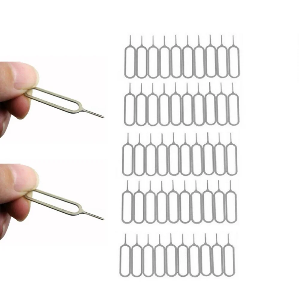 Mobile Phone Eject Sim Card Tray Open Pin Needle Key Tool for Universal Mobile Phone for IPhone 12 Samsung