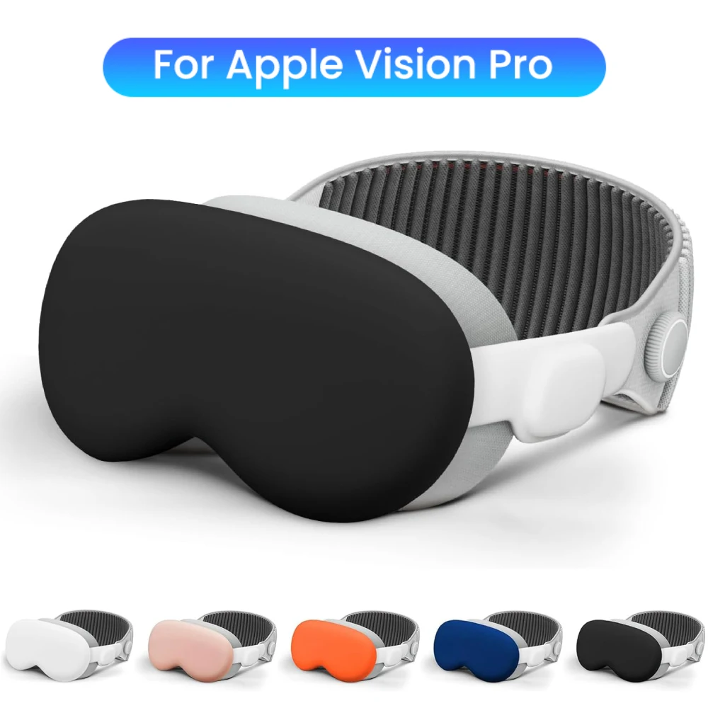 Custodia Protettiva In Silicone Per Schermo Auricolare Vision Pro Vr Custodia Morbida Antigraffio Per Accessori Per Occhiali Vision Pro Vr