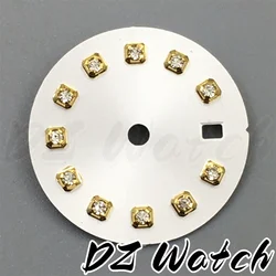 Orologio con Quadrante Sunburst Multicolore da 20,5 mm con Indicatori in Diamante e Finestra della Data
