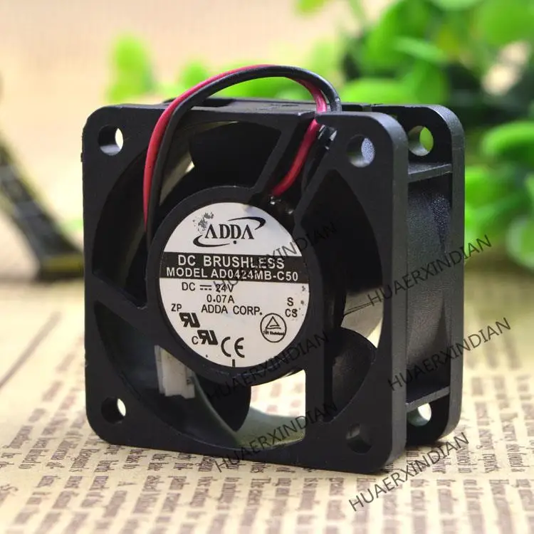 

New AD0424MB-C50 24V 0.07A 4020 Cooling Fan Assembly Kit