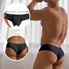 Slip à Taille Basse Respirant de Couleur Unie pour Sexy Hommes Men's solid color breathable low waist underwear 3