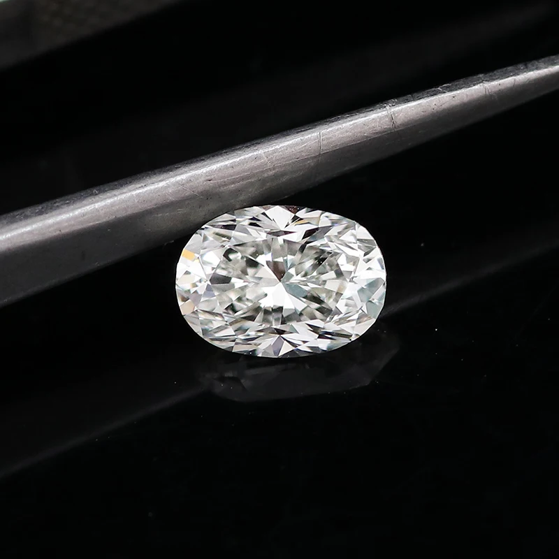Provence 1/2/3ct DEF color 3Excellent oval shaped CVD lab grown diamomd loose stone with IGI Certificate for Jewelry Making