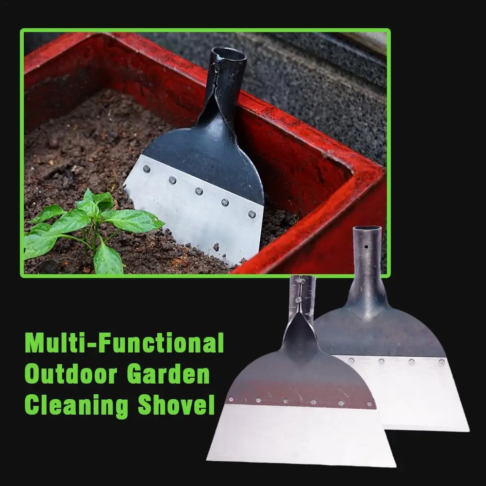

Multi-Functional Outdoor Garden Cleaning Shovel Steel Flat Shovel Farm Weeding Tools Multi-Functional Gardening Tools