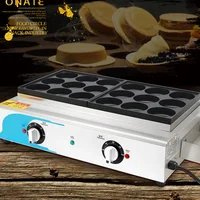 RJ-18KE Egg Burger Machine Oven 4000W Electric Heating Chinese Burger Machine Red Bean Cake Machine Egg Butter Burger 2
