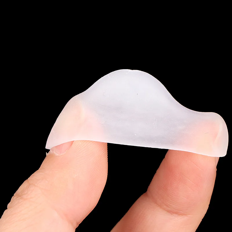 〔DD329〕2 Pcs Silicone Gel Little Toe Tube Corns Blisters Corrector Pinkie Protector Gel Bunion Toe Finger Protection Gel Sleeve