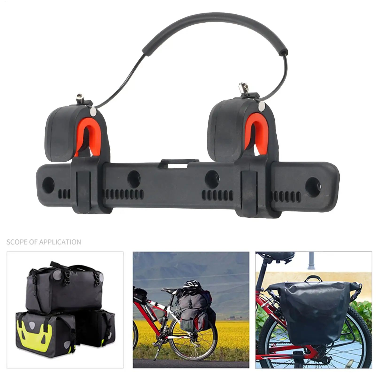 Clip Regolabile per Borsa da Bicicletta - immagine 4
