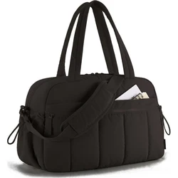 Versatile Women's Waterproof Travel & Gym Tote Bag (Black)