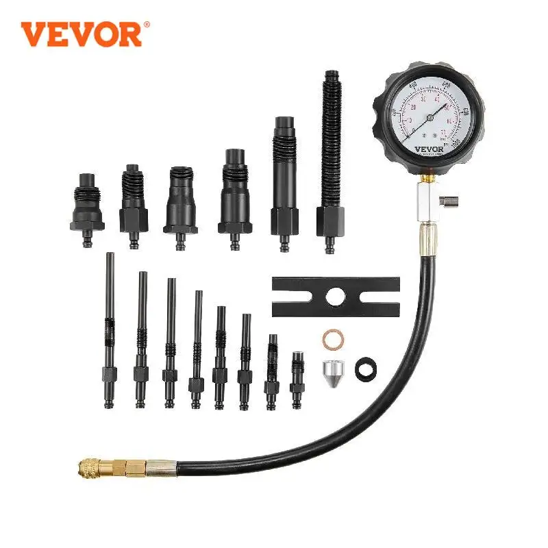 VEVOR-Diesel-Engine-Compression-Tester-18-pcs-Cylinder-Pressure-Test ...