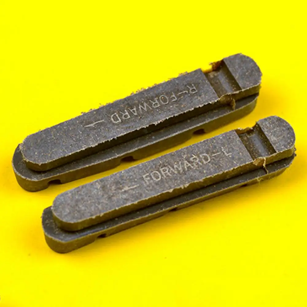 4Pcs Right Left Road Bike Bicycle Brake Pads for Carbon Fiber Wheel Rim